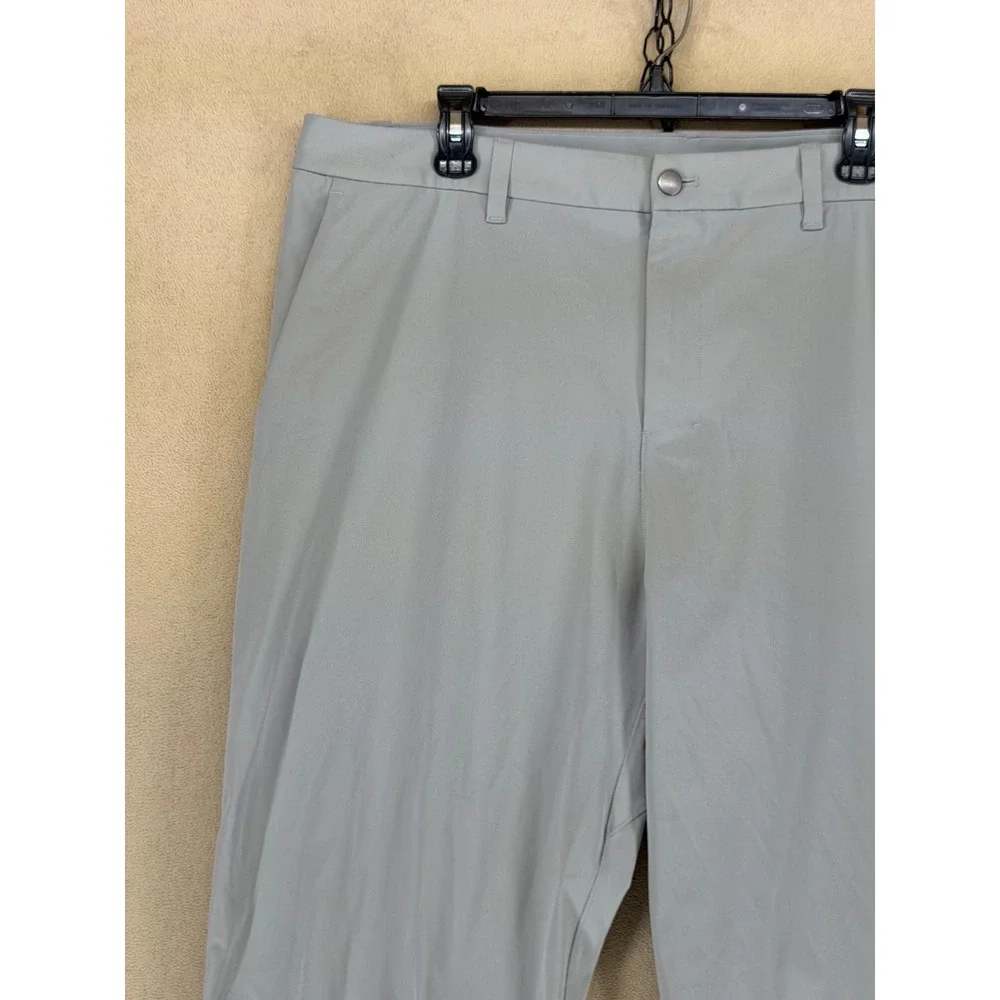 Lululemon ABC Pants Jogger Classic Fit Light Grey Mens Size 40 Stretch Preppy‎